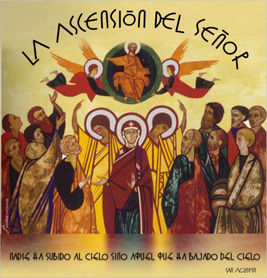 Fiesta de la Ascensión del Señor con las Hermanitas del Cordero en la capilla del Obispo