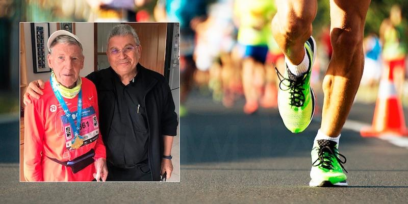 El salesiano Vito del Álamo: «A mis 82 años me dedico el año entero a entrenar para la Maratón Madrid»