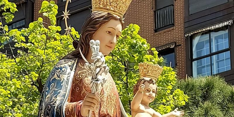 Nuestra Señora de Europa conmemora su fiesta patronal con Misa solemne y procesión