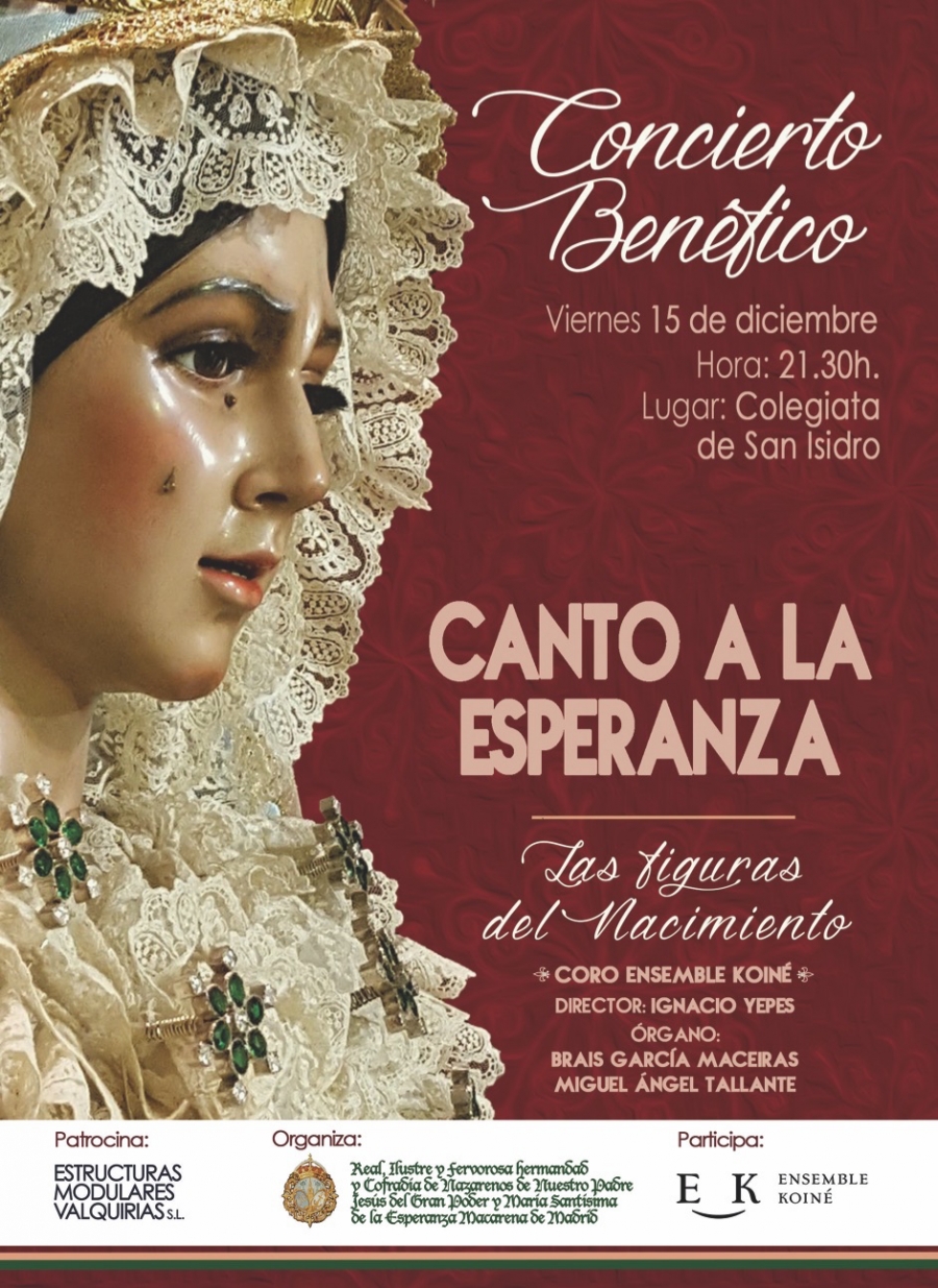 La colegiata de San Isidro acoge el concierto benéfico de Navidad &#039;Las figuras del Nacimiento&#039;