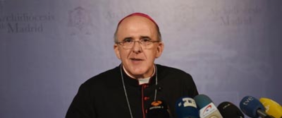 Monseñor Carlos Osoro Sierra: “Afronto esta nueva etapa al frente de la Diócesis de Madrid con una confianza absoluta en nuestro Señor Jesucristo”