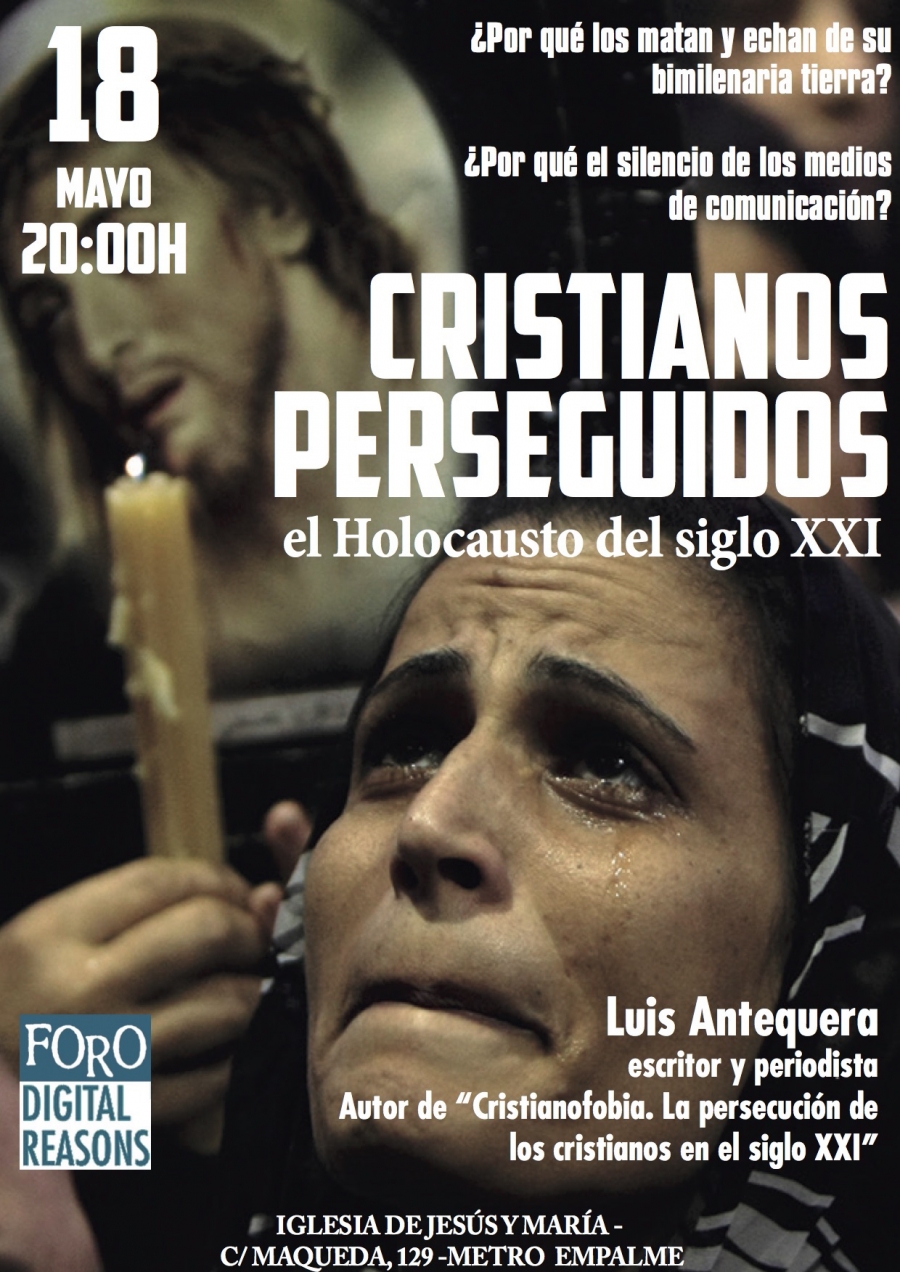 Luis Antequera habla de los cristianos perseguidos en la parroquia de Jesús y María