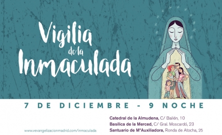 La Vigilia de la Inmaculada, centrada en 'la alegría del amor en la familia'