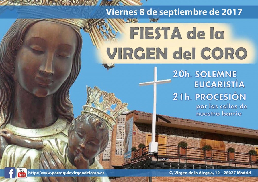 La parroquia Virgen del Coro celebra su fiesta patronal este viernes