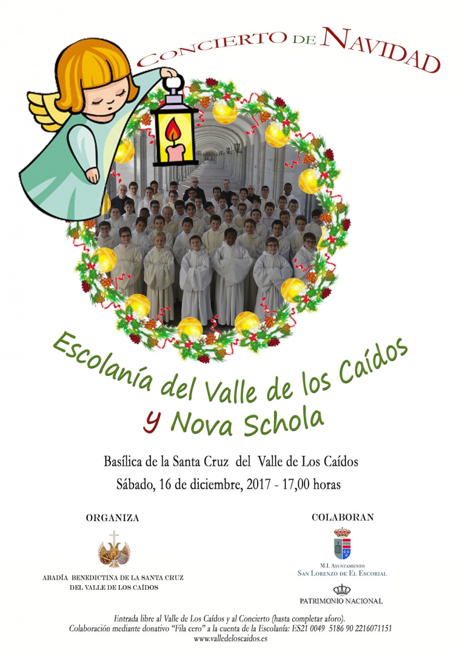 La basílica de la Santa Cruz del Valle de los Caídos acoge un concierto de Navidad
