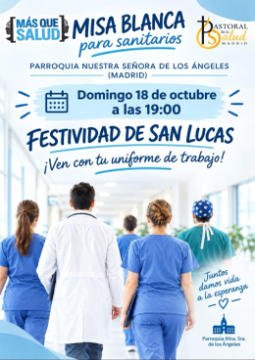 Misa Blanca para Sanitarios