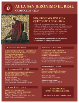 Curso San Jerónimo El Real