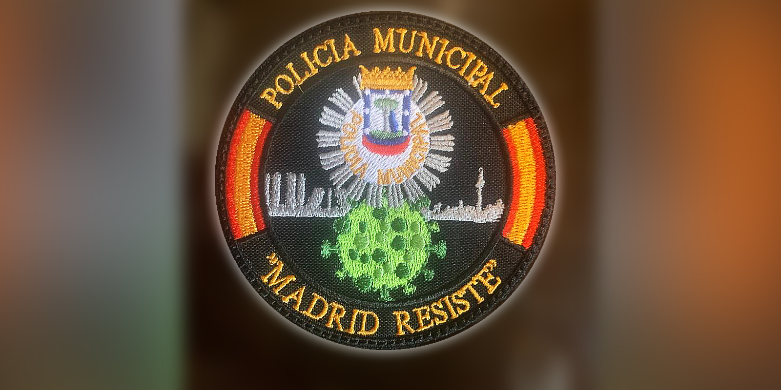 escudo policia municipal madrid resistire covid19 1600X800