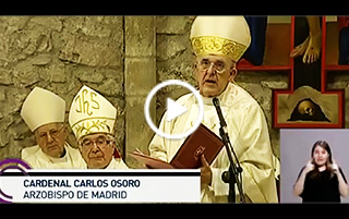 El cardenal Osoro preside la apertura del Año Santo Lebaniego