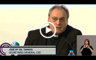 José Mª Gil presenta 'Diez cosas que el Papa propone a los periodistas' del sacerdote Manuel Bru