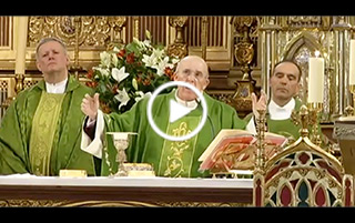 El cardenal Osoro preside una Eucaristía en recuerdo de las víctimas de accidentes de tráfico