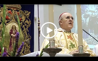 El cardenal Osoro preside en la basílica de Jesús de Medinaceli una Eucaristía en honor al Cristo