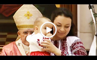 El cardenal Osoro preside en la catedral una Eucaristía con la comunidad ucraniana
