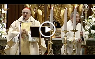 El cardenal Osoro preside la Eucaristía y la vigilia en la Jornada por la Vida