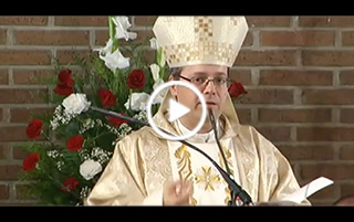 Monseñor Jesús Vidal preside en Santa Rosalía la Pascua del Enfermo
