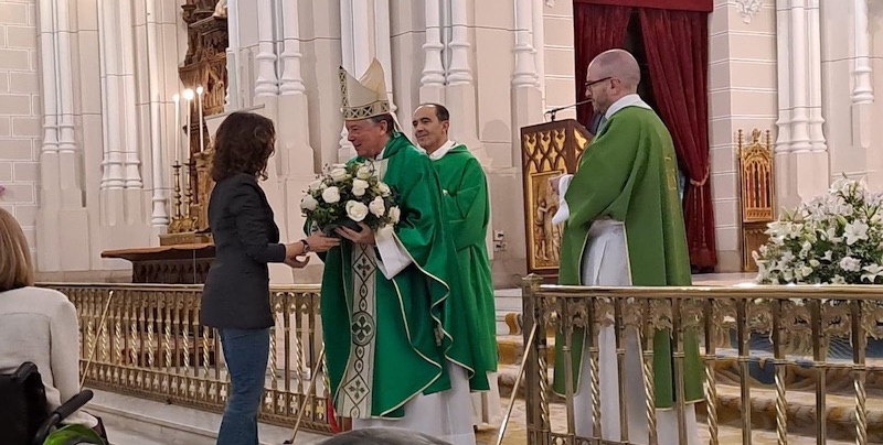 Detalle Ofrenda Misa Victimas