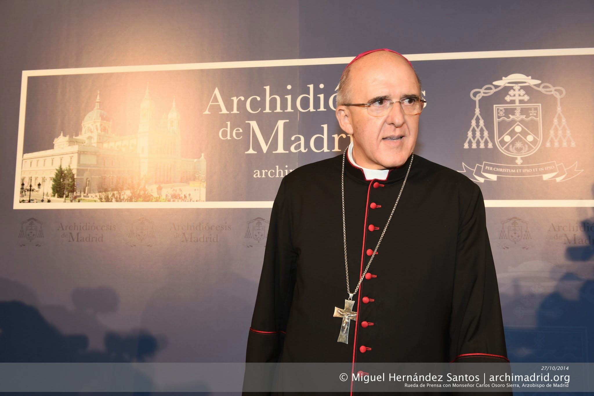 2014-10-27 - 1ª Rueda de Prensa de don Carlos como Arzobispo de Madrid