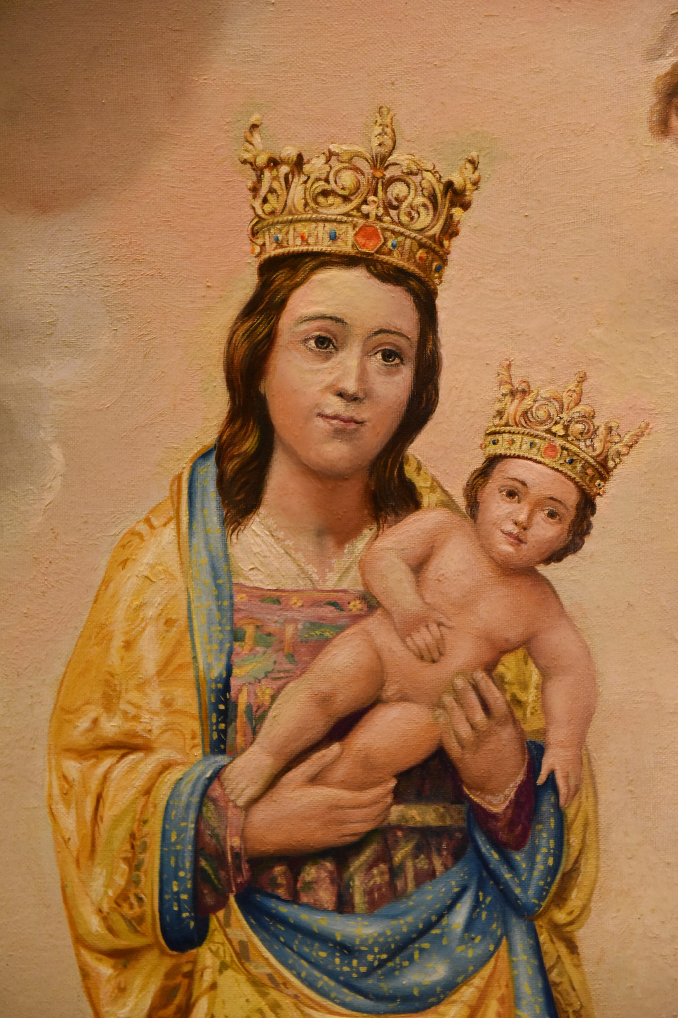 2017-01-25 - Entrega del cuadro de la Virgen de la Almudena de Ricardo Sánchez-Pardo Roldán