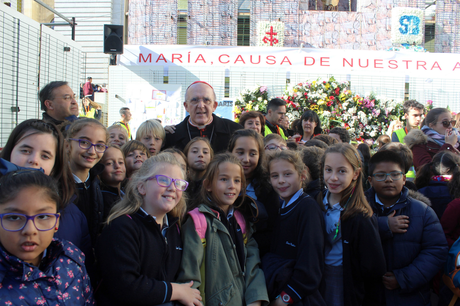 2017-11-07 - Ofrenda floral a la Virgen de la Almudena