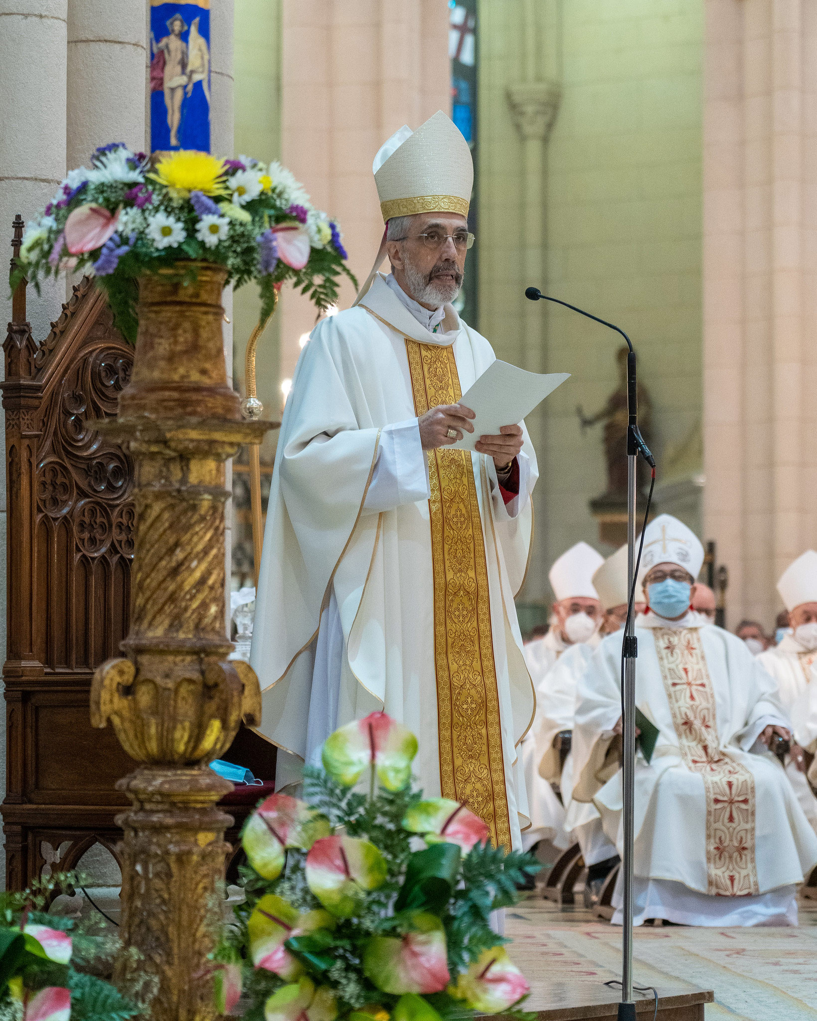 2021-04-11 - Ordenación episcopal de monseñor Luis Marín de San Martín, OSA.