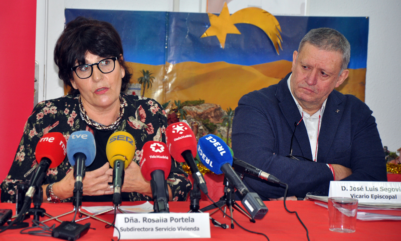 Convocatoria Caritas Deahucios RosaliaPortela2