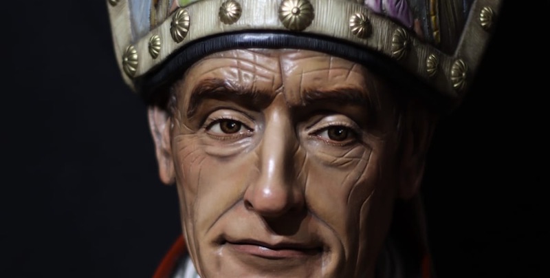 Detalle Busto San Agustin