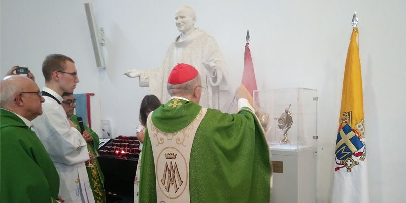 Reliquia sjpII las tablas bendicion2