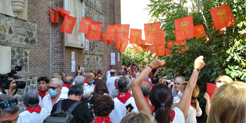 San fermin banderines