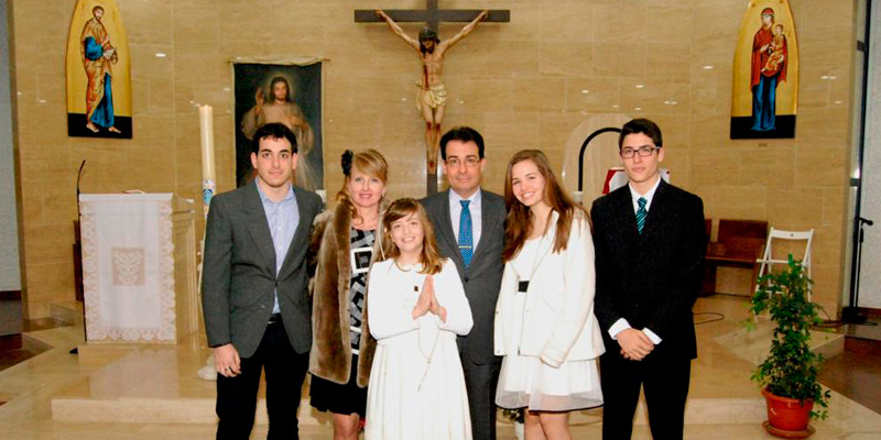 Bodas plata Bego y Miguel comunion