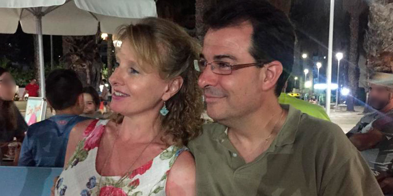 Bodas plata Bego y Miguel posado