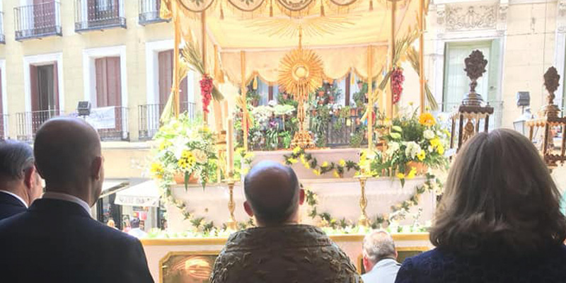 Corpus chico la borriquita paso cerca