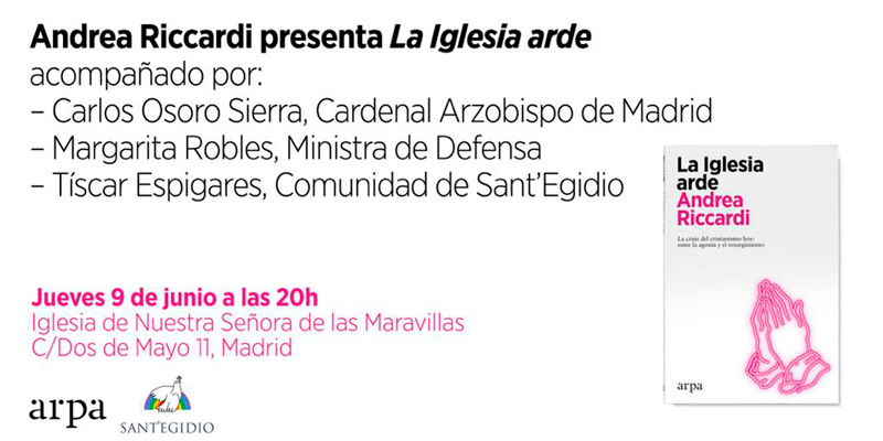 andrea riccardi la iglesia arde