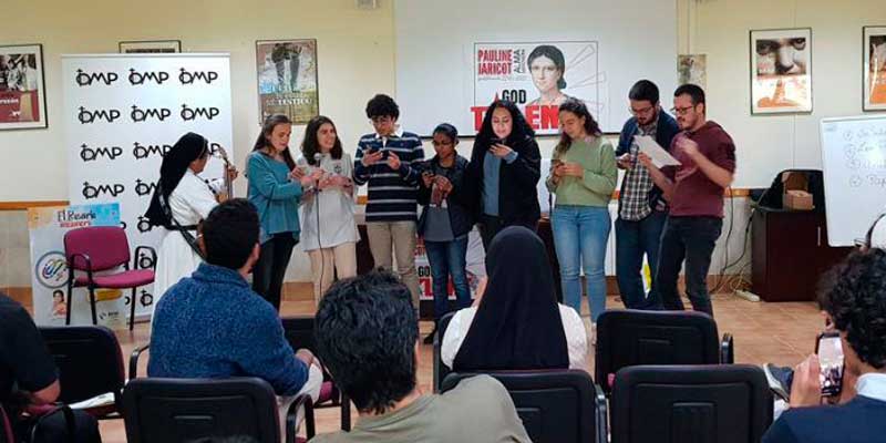 Jovenes misioneros el escorial