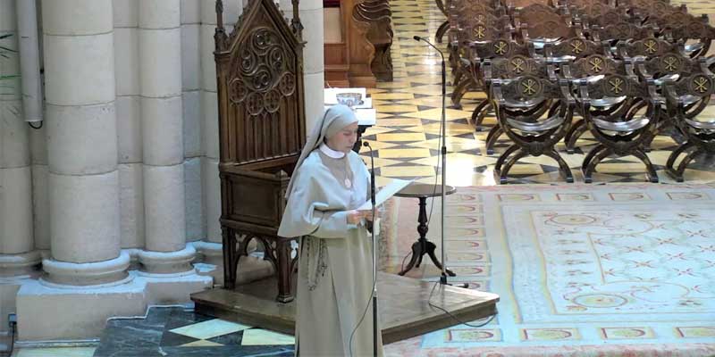 Adoremos vida consagrada monja