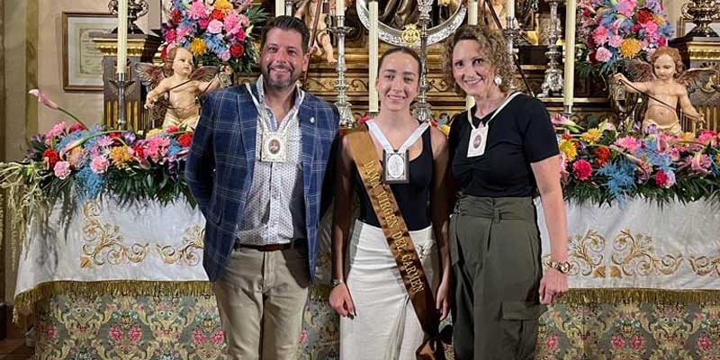 Virgen del Carmen villaverde dama honor