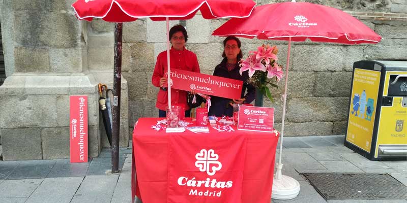 Dia de caridad mesa carmen