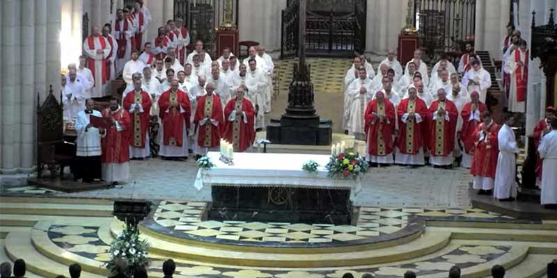 San Damaso inauguracion misa
