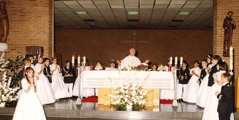 Ceremonia Comunion Cristo Paz