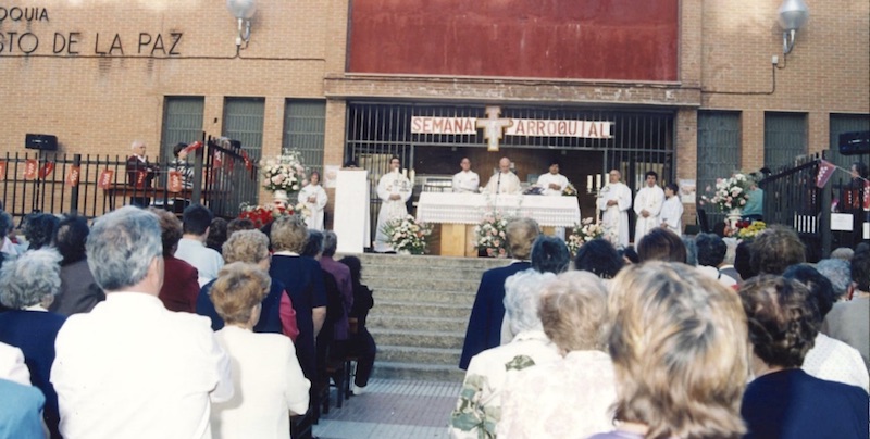 Misa Exterior Cristo Paz