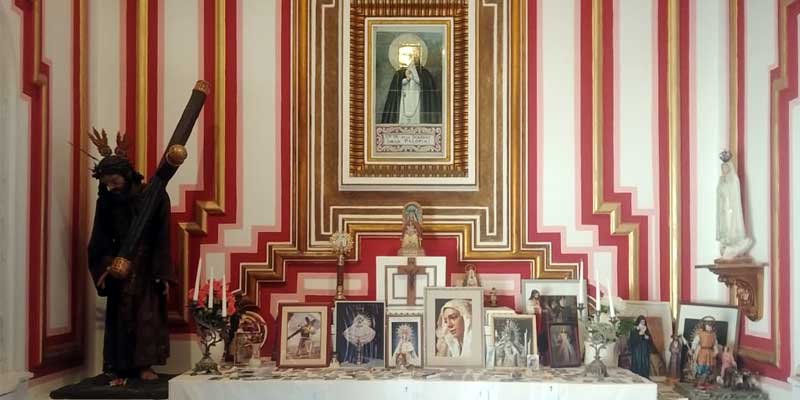 Paloma Las Ventas capilla frente