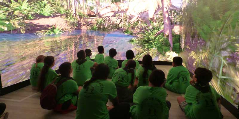 Campamento San Juan de Dios dinosaurios