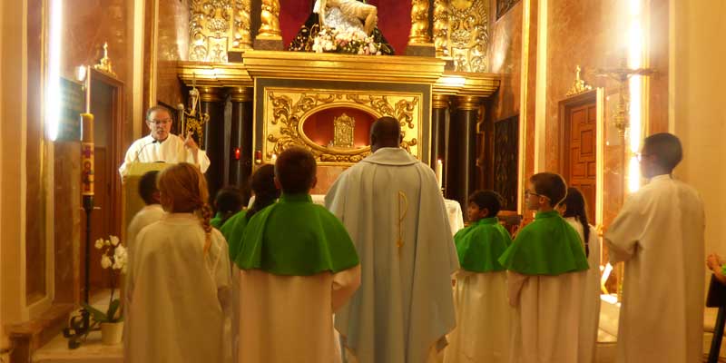 Campamento san Juan de Dios Misa