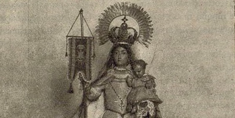 Estampa Original Virgen Victorias