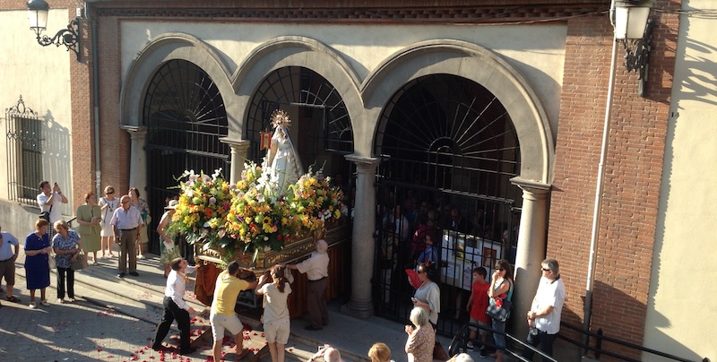 Salida Procesion Patrona Tetuan