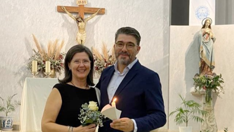 Pareja bodas de plata