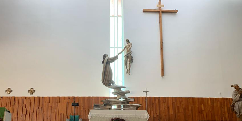 Santa Teresa de jesus altar