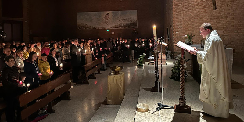 Virgen de la unidad vigilia