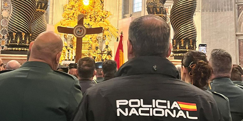 Jubileo policia baldaquino