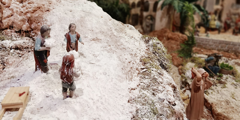 Belen san bonifacio nieve