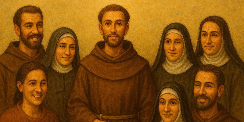 Franciscanos asis familia